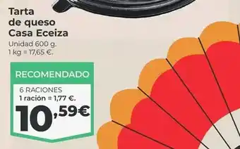 La Sirena Casa eceiza - tarta de queso oferta