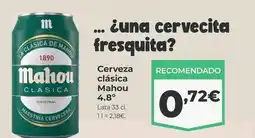 La Sirena Mahou - cerveza clasica oferta