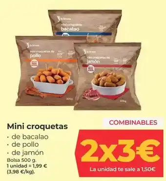 La Sirena La sirena - mini croquetas oferta