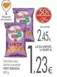 Valvi Supermercats Frit ravich - patates xips llentia oferta