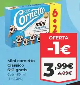 La Sirena Cornetto - mini cornetto classico oferta