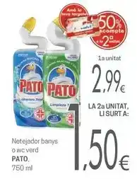 Valvi Supermercats Pato wc - netejador banys o wc verd oferta