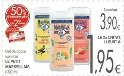 Valvi Supermercats Le petit marseillais - gel de dutxa oferta