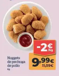 La Sirena Nuggets de pechuga de pollo oferta