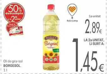 Valvi Supermercats Borgesol - oli de gira-sol oferta