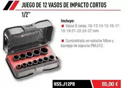 Ferri Impacto - juego de 12 vasos de cortos oferta