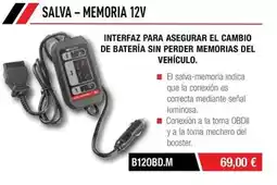 Ferri Booster - interfaz para asagurar el cambio de batería sin perder memorias del vehículo oferta
