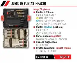 Ferri Impacto - juego 50 piezas oferta
