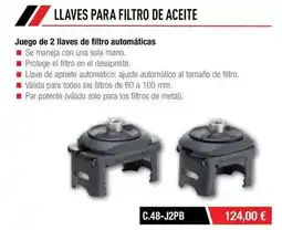 Ferri Sola - juego de 2 llaves de filtro automáticos oferta