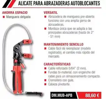 Ferri Funciona - alicate para abrazaderas autoblocantes oferta