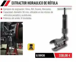 Ferri Ariete - extractor hidraulico de rôtula oferta