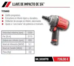 Ferri Impacto - titanio oferta