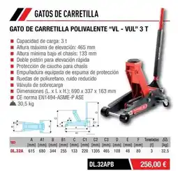 Ferri Gatos de carretilla oferta