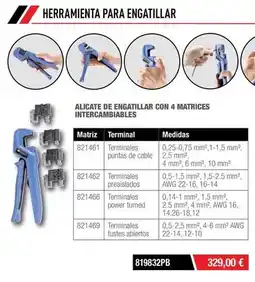 Ferri Herramienta para engatillar oferta