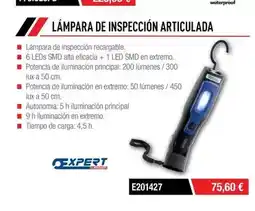 Ferri Lux - lampara de inspección articulada oferta