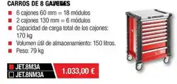 Ferri Total - carros de 8 gavedes oferta