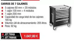 Ferri Total - carros de 7 cajones oferta