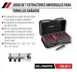 Ferri Juego de 7 extractores universales para tornillos danados oferta