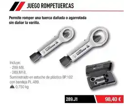 Ferri Permite romper una tuerca dañada o agarrotada sin dañar la varilla oferta