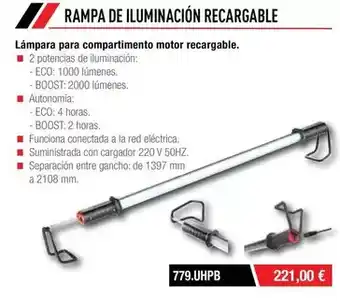 Ferri Eco - lámpara para compartimento motor recargable oferta