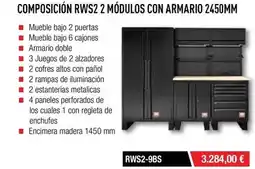 Ferri Composición rws2 modulos con armario 2450mm oferta
