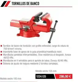 Ferri Tornillos de banco oferta
