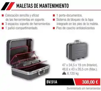 Ferri Maletas de mantenimiento oferta