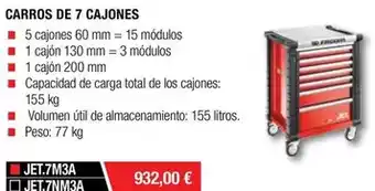 Ferri Total - carros de 7 cajones oferta