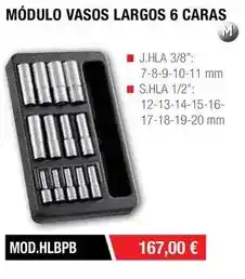Ferri Modulo vasos largos 6 caras oferta