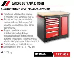 Ferri Banco de trabajo muvile pâra carga's pesadas oferta