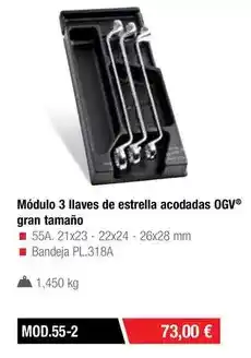 Ferri Estrella - modulo 3 llaves de acodadas ogv gran tamano oferta