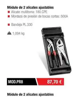 Ferri Modulo de 2 alicates ajustables oferta