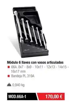 Ferri Modulo 6 llaves con vasos articulados oferta