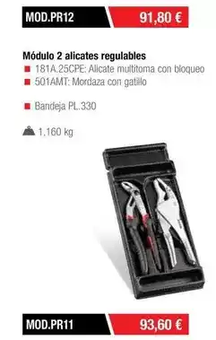 Ferri Modulo 2 alicates regulables oferta
