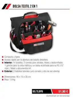 Ferri Bolsa textil 2 en 1 oferta