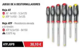 Ferri Juego de 6 destornilladores oferta