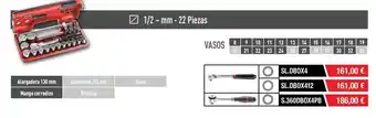 Ferri 12 mm-21 piezas oferta