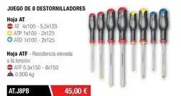 Ferri Juego de 8 destornilladores oferta