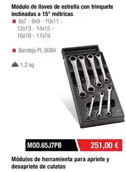 Ferri Estrella - módulos de herramienta para ampiete y desaprieties de culatas oferta