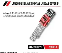 Ferri 8-10-13-14-15-16-17-19 mm suminstrado en soporte articulado jp oferta