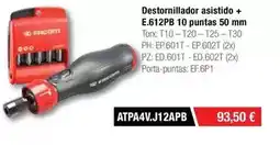 Ferri Destornillador asistido + e.6129b oferta