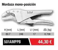 Ferri Mordaza mono-posicion oferta