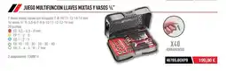 Ferri Juego multifunción llaves mixtas y vasos oferta