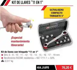 Ferri Dim - kit de llaves con trinquete 11 en 1 oferta