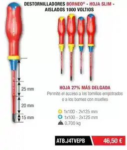 Ferri Destornilladores hoja slim - aislados 1000 voltios oferta