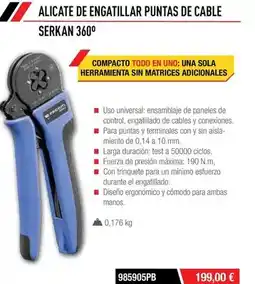 Ferri Sola - compacto todo en uno: una herramienta sin matrices adicionales oferta