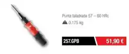 Ferri Punta taladrada 57 - 60 hrc oferta
