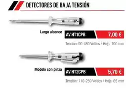 Ferri Detectores de baja tension oferta