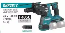 Ferri Makita - martillo ligeros dhr281z oferta