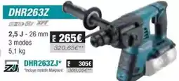 Ferri Makita - martilla ligeros dhr263z oferta